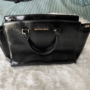Michael Kors Selma Patent Leather Bag